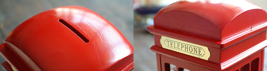 Telephone Coin Bank 