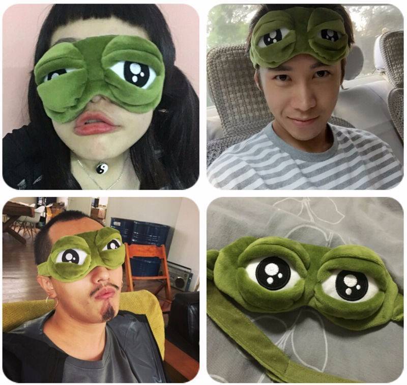 Funny Frog Ice Bag Eye Face Mask Seekfancy Com
