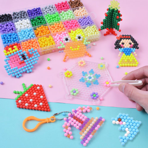 4 Pieces/lot Beads Pen Sticky Loading Tool DIY Magic Fuse Perler Jigsaw  Puzzle Water Beadbond Toys