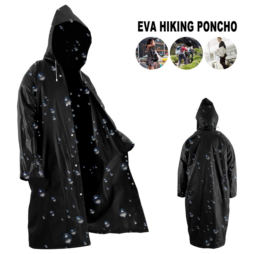 EVA Transparent Raincoat | SeekFancy.com